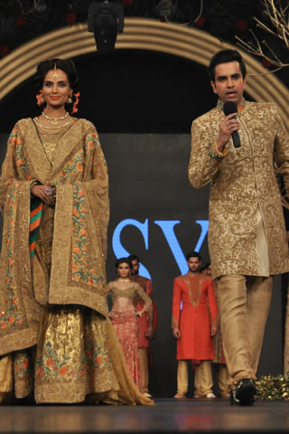 Bridal Dresses at PFDC Lâ€™Oreal Paris Bridal Week 2013