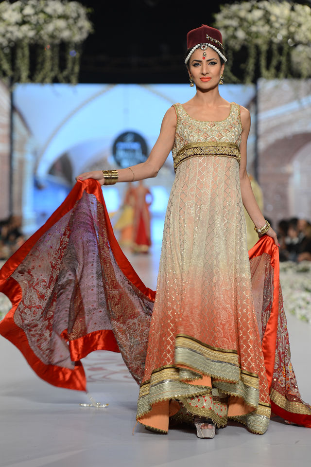 Deepak Perwani Bridal Collection at PBCW 2014 DAY 3