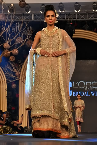 Elan Bridal Collection at PFDC Lâ€™Oreal Paris Bridal Week 2013