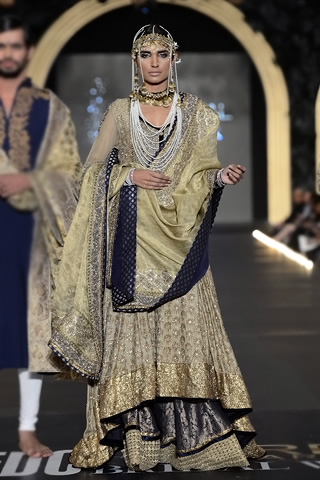 Fahad Hussayn Latest Collection at Bridal Week 2013