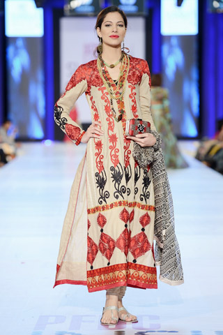 Firdous Collection at PFDC SFW 2013 Day 3