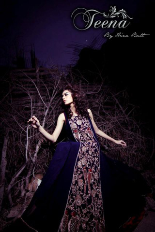 Formal Winter Collection 2013 by Teena By Hina Butt