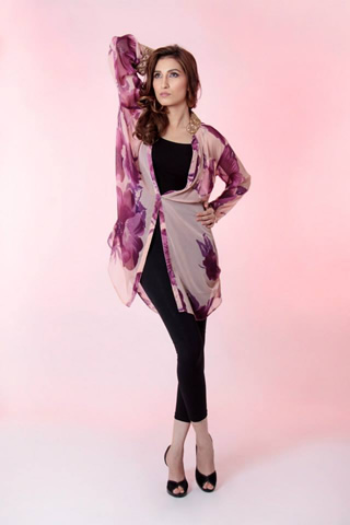 Latest Collection by Zari Faisal 2013 Fusion Formal