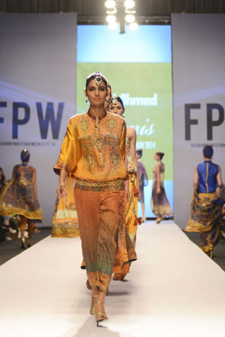 Gul Ahmed Lamis Digital Silk FPW Collection