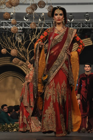 HSY Collection at PFDC Lâ€™Oreal Paris Bridal Week 2013