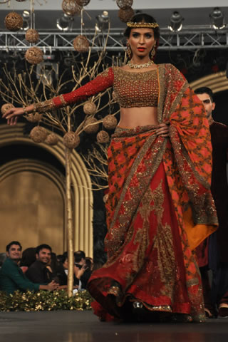 HSY Collection at PFDC Lâ€™Oreal Paris Bridal Week 2013