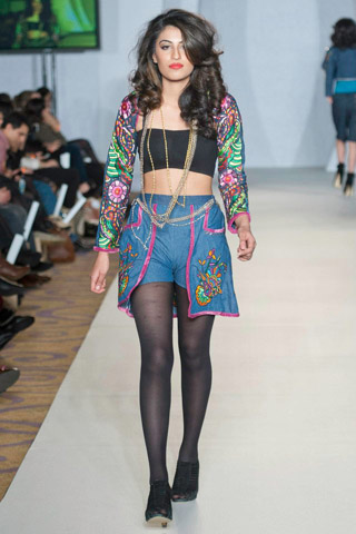 Hasina Khanani Collection at PFW 3 London 2012