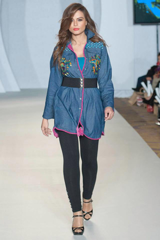 Hasina Khanani Collection at PFW 3 London 2012