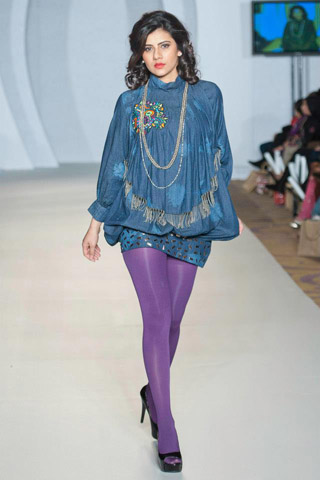 Hasina Khanani Collection at PFW 3 London 2012