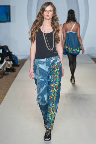 Hasina Khanani Collection at PFW 3 London 2012
