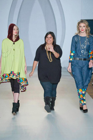 Hasina Khanani Collection at PFW 3 London 2012