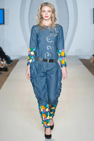 Hasina Khanani Collection at PFW 3 London 2012