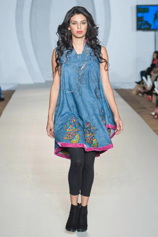 Hasina Khanani Collection at PFW 3 London 2012