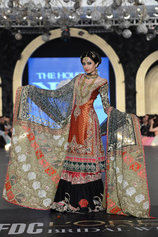 House of Kamiar Rokni at PFDC Lâ€™Oreal Paris Bridal Week 2013 Day 3