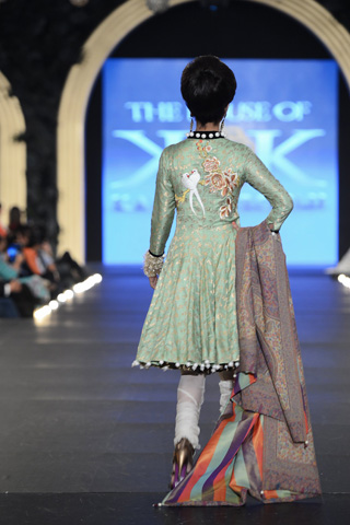 Formal Bridal Latest House of Kamiar Rokni 2013 PFDC Lâ€™Oreal Paris Collection