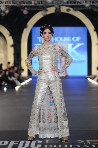 House of Kamiar Rokni Formal Bridal 2013 PFDC Lâ€™Oreal Paris Collection