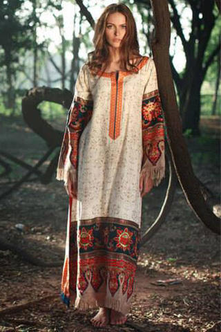 2013 Latest LSM House of Zunn Shawl Collection