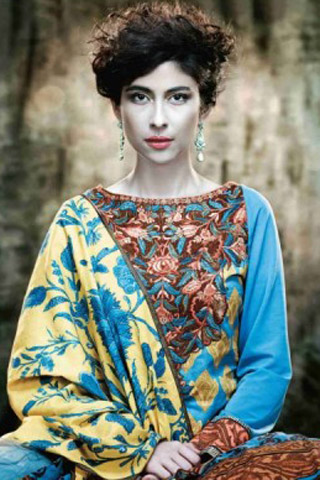 JJ Valaya & Five Star Launch Debut Lawn Collection 2013
