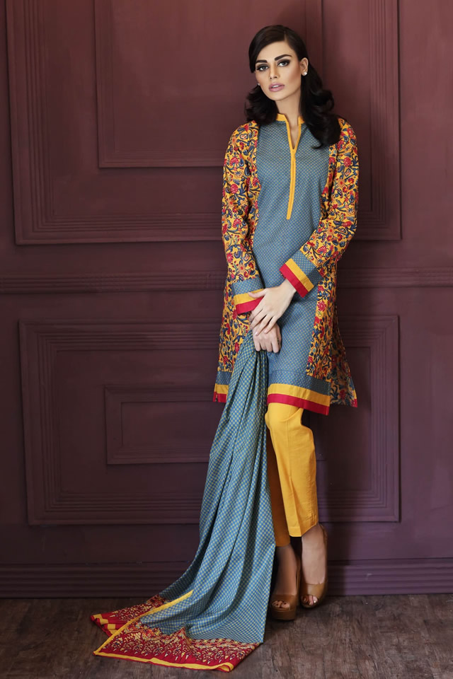 Khaadi Winter Unstitched Collection 2015
