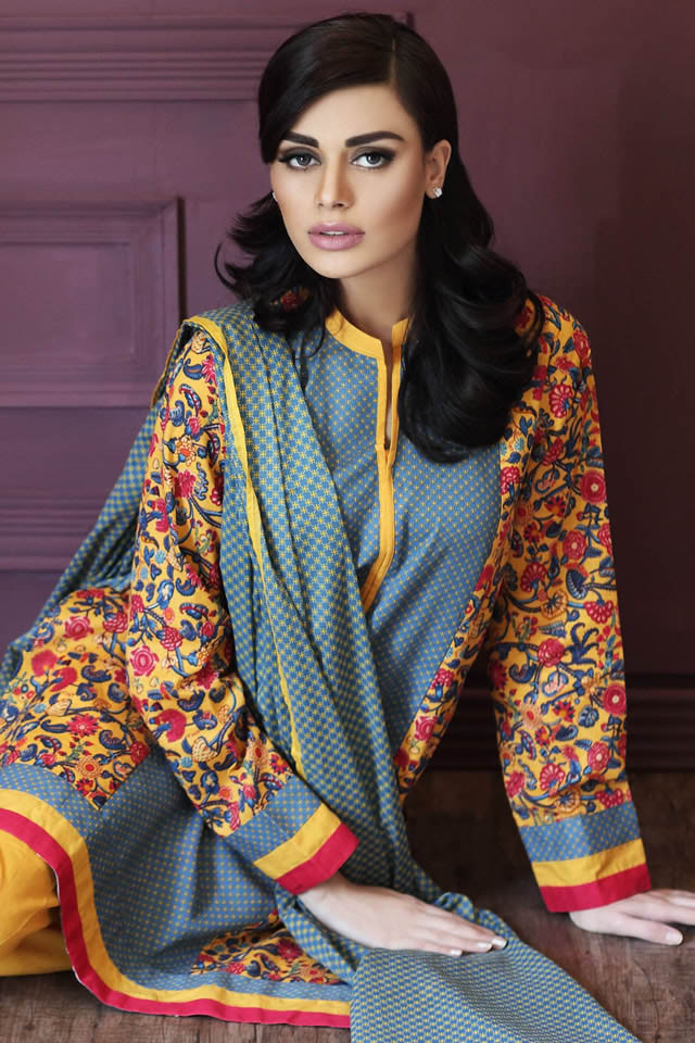 Khaadi Winter Unstitched Collection 2015