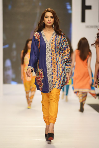 Lala Textiles Collection at Fashion Pakistan Week 2014 Day 1