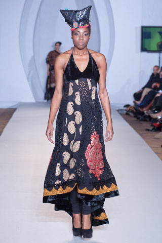 Lala Textiles Collection at PFW 3 London 2012