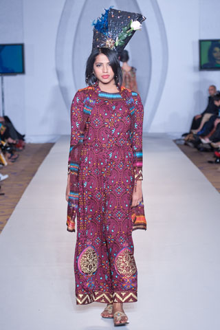 Lala Textiles Collection at PFW 3 London 2012