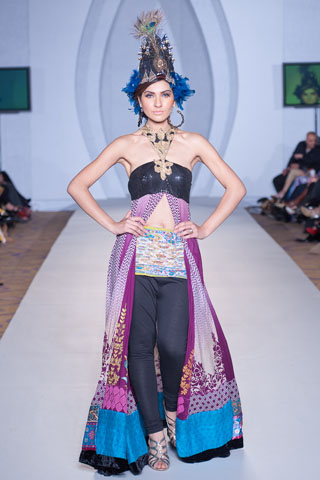 Lala Textiles Collection at PFW 3 London 2012