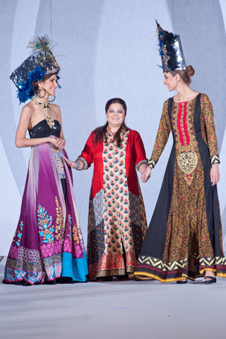 Lala Textiles Collection at PFW 3 London 2012