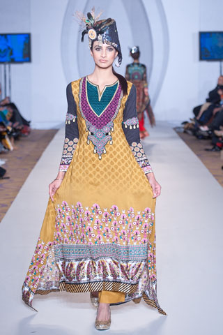 Lala Textiles Collection at PFW 3 London 2012