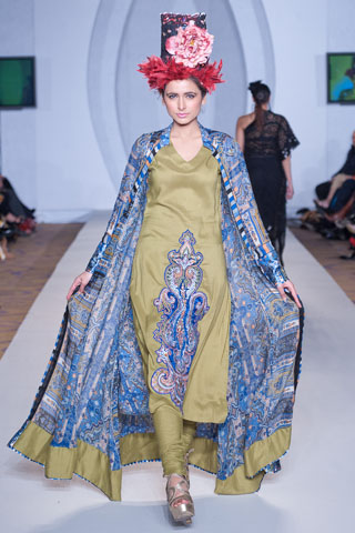 Lala Textiles Collection at PFW 3 London 2012