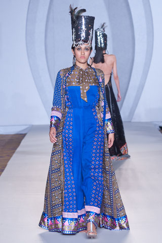 Lala Textiles Collection at PFW 3 London 2012