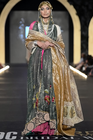 Fahad Hussayn Collection at PFDC Lâ€™Oreal Paris Bridal Week 2013 Day 2