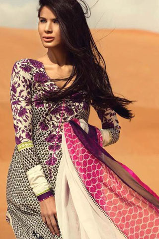 Latest Summer Lawn Collection 2013 by Sana Safinaz