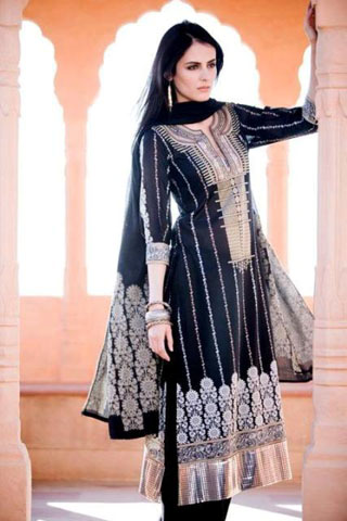 Latest Virsa Jacquard Lawn Prints Collection 2012 by Fivestar