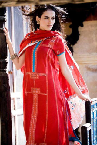Latest Virsa Jacquard Lawn Prints Collection 2012 by Fivestar