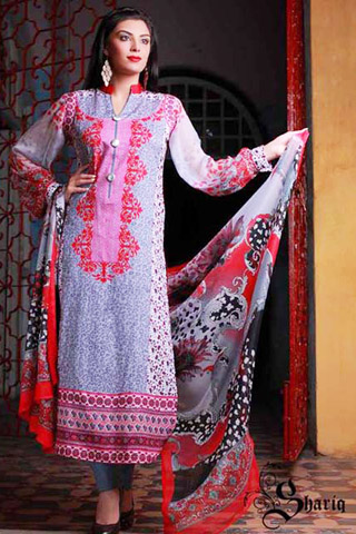 Shariq Textiles Libas Crinkle Lawn Collection