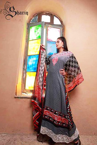 Libas Crinkle Lawn Shariq Textiles 2014 Collection