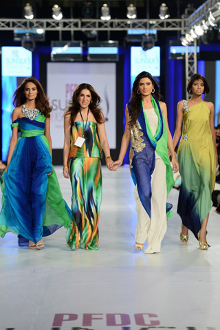 Maheen Karim Collection at PFDC Sunsilk Fashion Week Day 4