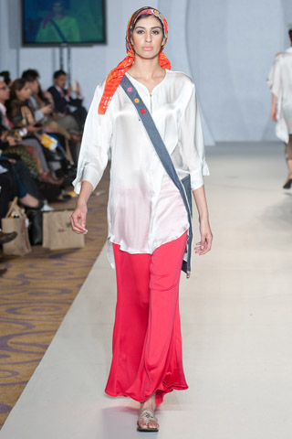 Maheen Khan Collection at PFW 3 London 2012