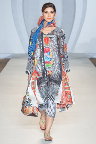 Maheen Khan Collection at PFW 3 London 2012
