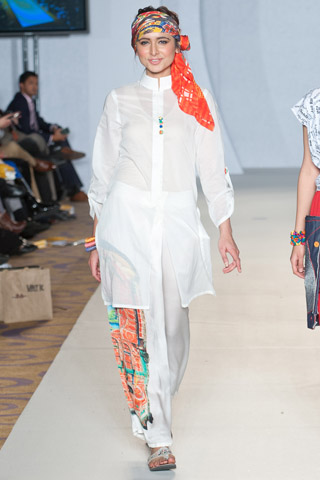 Maheen Khan Collection at PFW 3 London 2012