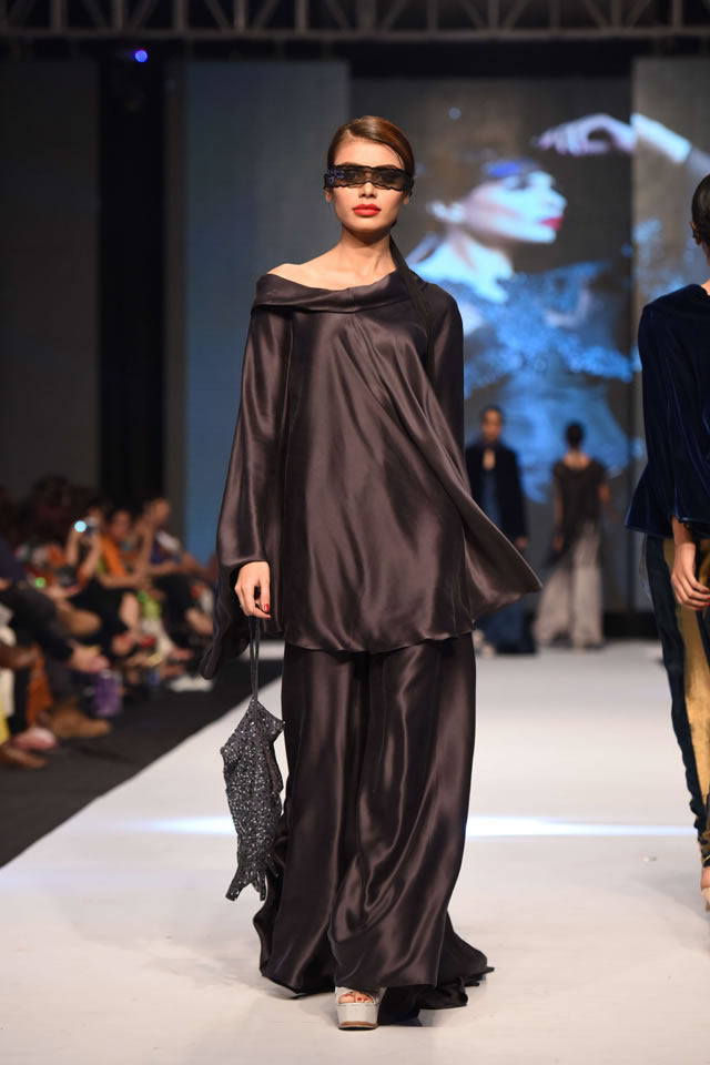 Maheen Khan FPW To Karachi with Love Collection 2014
