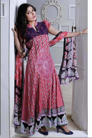 Mahnoor Spring Lawn Collection 2013 by Al-Zohaib Textiles