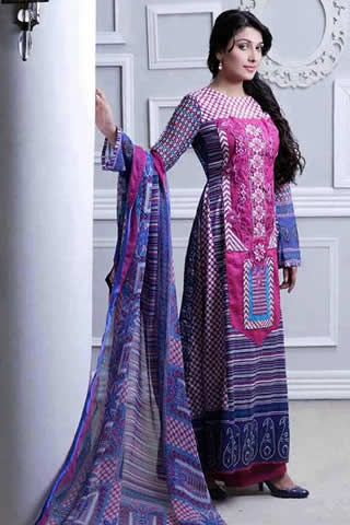 Mahnoor Spring Lawn Collection 2013 by Al-Zohaib Textiles