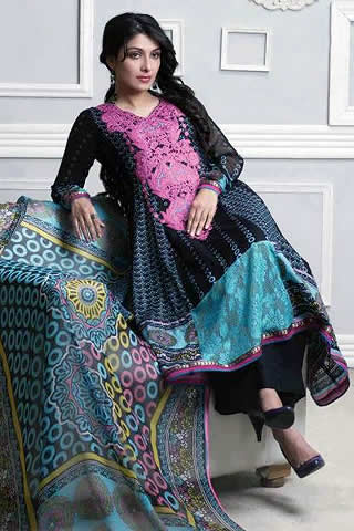 Mahnoor Spring Lawn Collection 2013 by Al-Zohaib Textiles