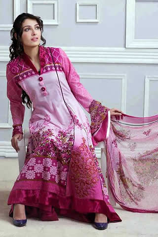 Mahnoor Spring Lawn Collection 2013 by Al-Zohaib Textiles