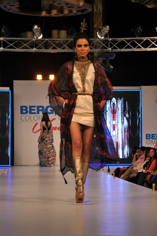 Berger Color Vogue Fashion Show Fahad Hussayn 2013 Collection