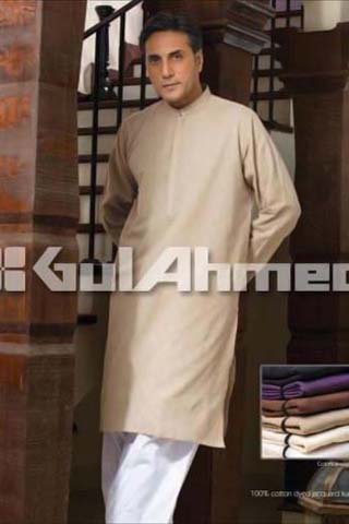 Men's Kurta Shalwar Collection 2012 by Gul Ahmed