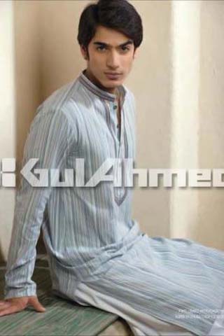 Men's Kurta Shalwar Collection 2012 by Gul Ahmed